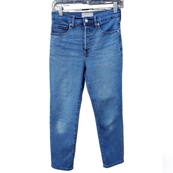 Everlane High-Rise Slim Straight Cigarette Jeans - Picture 7 of 14